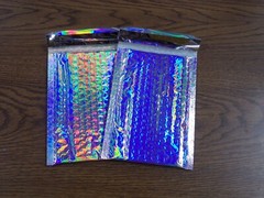 10-100 4×8 Lavender Metallic BUBBLE Mailers #000 Shipping Protective 10 25 50