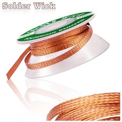 2.0mm Desoldering Braid Solder Sucker Remover Spool Copper Wick 5 ft 1.5m