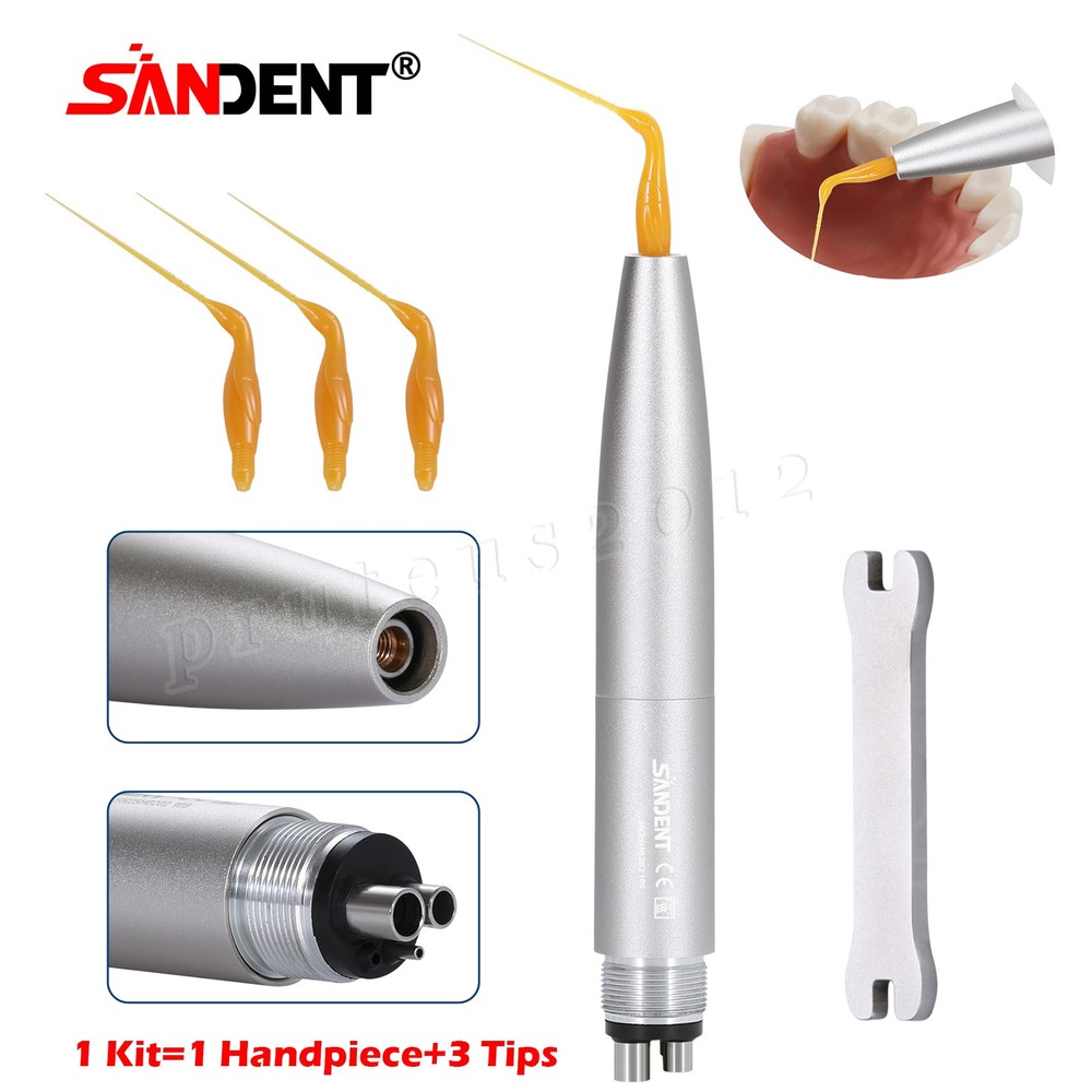 Fit KaVo SONICflex (LED Fiber Optic) Dental Air Scaler Handpiece 3Tips Multiflex