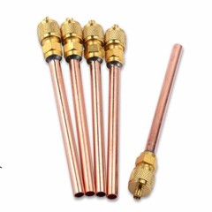 10X Service/Access Valve 1/4″ SAE *1/4″ OD *2.75″ Stem Core AC Refrigeration Kit