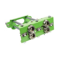 Green Hand Sheet Roller Bender 0-90 Degree Bending Angle Metal Roofing Tool