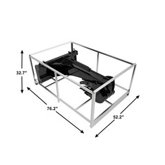 Skid Steer Backhoe Attachment with 15 inch digger Bucket ,Universal Mount Plate
