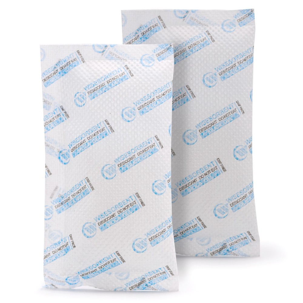 20 Gram 60 Packs Silica Gel Packets Dessicant for Storage, Humidity Packs