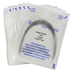 100Pcs Dental Orthodontic Niti Arch Wire Round Super Elastic 012-020 Upper Lower