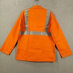 New FR Welding Jacket Small Reflective Stripes Flame Resistant 30″ Weldlite