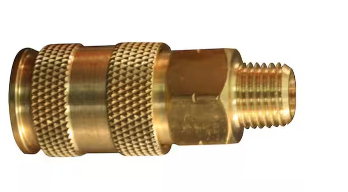 1/4 In. MNPT V Style High Flow Coupler