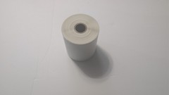 Blank White Adhesive Label Roll, Perforated, Adhesive, Blank, White, Label Roll