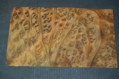 Camphor Burl Raw Wood Veneer Sheet 7 x 12 inches 1/42nd thick 4672-78