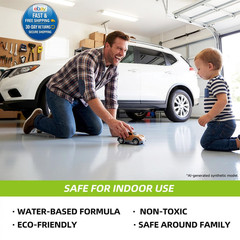 Garage Floor Epoxy Kit, 2K Paint 70 Fl Oz (Pack of 1), Light Gray