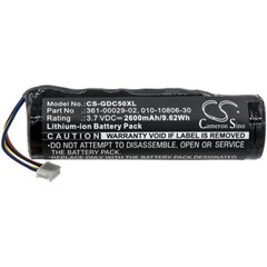 2600mAh Battery For Garmin Alpha,Alpha 100,Alpha GPS Pig Hunting Dog Trac;DC50