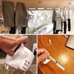 Strong Neodymium Bar Magnets with Holes, 80lbs Pulling Force 60×13.5x5mm Cup …
