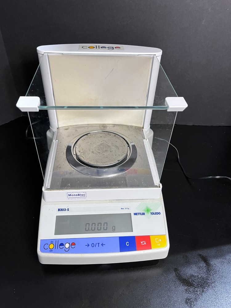 Mettler Toledo B303-S Balance 310 g x 0.001 g Monobloc Technology