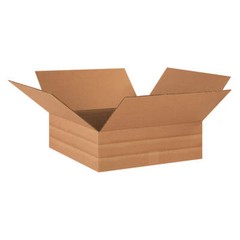 GRAINGER APPROVED 49J990 Multi Height Shipping Box,18x18x6-2 in 49J990 PK 20