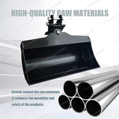 800mm Lengthen Tilting Bucket Attachment for Mini Excavators 0.8Ton-2Ton