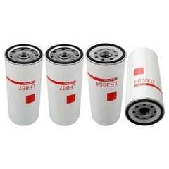 D13 Oil/Fuel Filter Kit Compatible with Volvo D12 Oil Change Kit – 2x LF667,