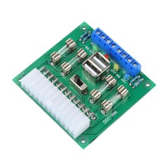 20Pin 24Pin ATX Benchtop Board Computer PC Power Supply Breakout Adapter Module