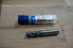 GARRTOOL 3/8″D X3/8″SHK X7/8″LC X2-1/2″OL 4FL BLL SE CEM, TIALN, FREE SHIP, 1 PC