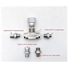 3/8″ L08 -Hydraulic Flow Control Valve – STB-G3/8 – Fit Mini Excavator USA
