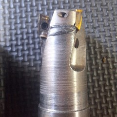 3 Used Endmills. Unsure Of Brand Or Size.