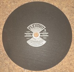 Box 9 Flexovit Chop Saw Blades A30TB – 14″ X 7/64″ X 1″ TYPE 1 Stud Clean Cut