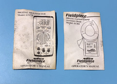 Fieldpiece LT17A Digital Multimeter with Temp, MFD, Microamps, Frequency Working