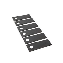 Disc Mower Knives Type 1 Top Bevel Flat 6 Pack fits Kuhn GMD55 GMD66 56451210