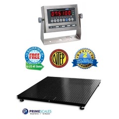 Prime Scale (48″x48″) Industrial Floor Scale l Warehouse Pallet 5000 lbs