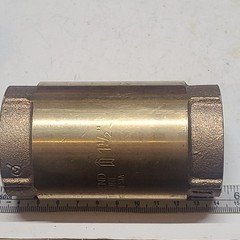 LEGEND T-450-NL No Lead Cast Bronze In-Line Check Valve 1-1/2″ NPT 200-psi CWP
