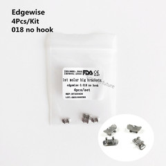 Dental Orthodontic 1St(6Th) Molar Wide Big Bracket Edgewise Roth MBT 018 no Hook