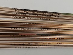 Silvaloy Excel 15 15% Silver Brazing Rods .050 x 1/8 x 20 In 28 Sticks