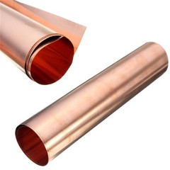 0.01mm-0.6mm Thickness 99.9% Pure Copper Cu Metal Sheet Foil