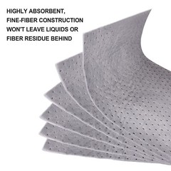 Aain 2 Rolls Oil-Only Absorbent Mat Roll absorbs oils,coolants solvents ,water