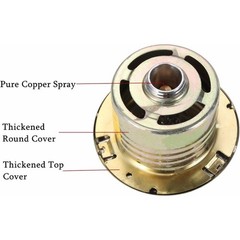 Concealed Pendent Fire Sprinkler Head DN15 R1/2 155°F 68°C K80 Cover Plate
