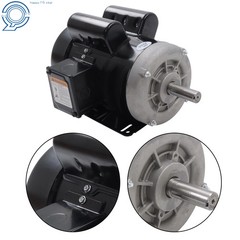 TEFC 3HP Farm Duty Motor 3450RPM 145T Single Phase 230V 60Hz CW/CCW