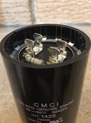 Well Pump Motor Start Capacitor, U17-1425, 270 VAC, 105 MFD, 50/60 Hz, Free Ship