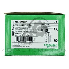 Schneider TM3DM8R Modicon TM3, digital I/O module (4x input, 4x relay output)