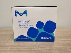 Millex Syringe filter, pore size 5.0 μm, diam. 25 mm, PVDF membrane, 50 Pack