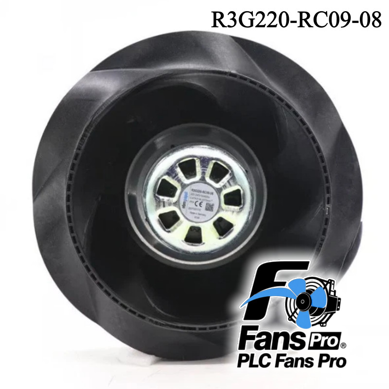1PCS New Ebmpapst R3G220-RC09-08 200-240VAC 51W φ220MM Cooling Fan Fast ship
