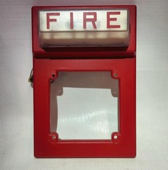 Simplex 2901‑9806 Vibratone Horn, 4903‑9101 Strobe Plate, Fire Alarm Horn Strobe