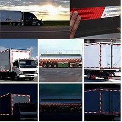 2 Inch x 100 Feet DOT-C2 Reflective Tape – Waterproof For Trailers, Cars, Trucks