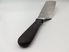 Update International 10″ x 3″ Perforated Turner w/ Plastic Handle