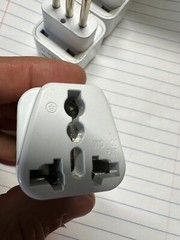 Bestek Type IT Power Plug Adapter three round plugs(LEN) 10/16A 250v