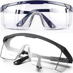 Safety Glasses Clear Anti-Fog & Anti-Scratch Work Lab Goggles Eye Protection