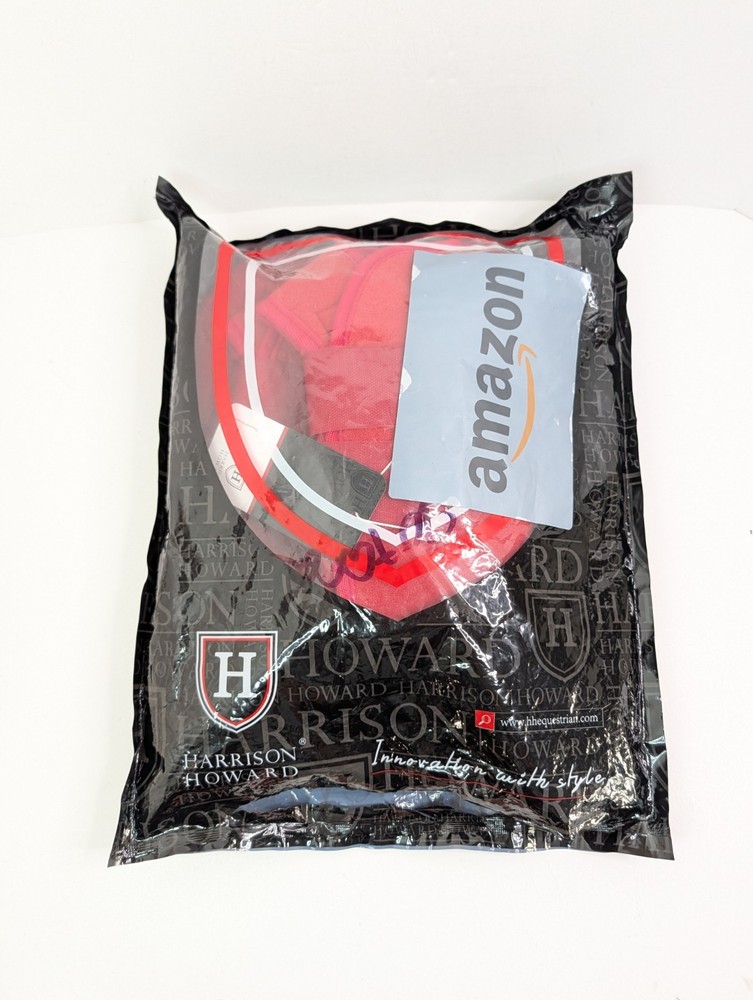 Harrison Howard Horse Sport Shock Absorbing Elite Boots Red Front & Rear New