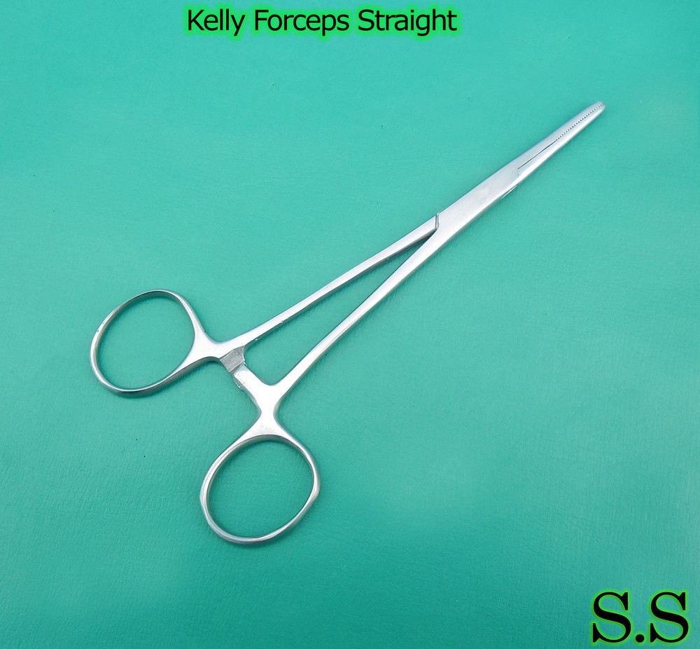 Kelly Rankin Hemostat Forceps 7″ Straight Surgical Instruments