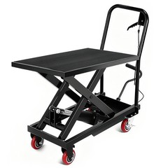 330 500 1100Lbs Hydraulic Lift Table Cart 28.5″ or 32″ Lifting Single Scissor