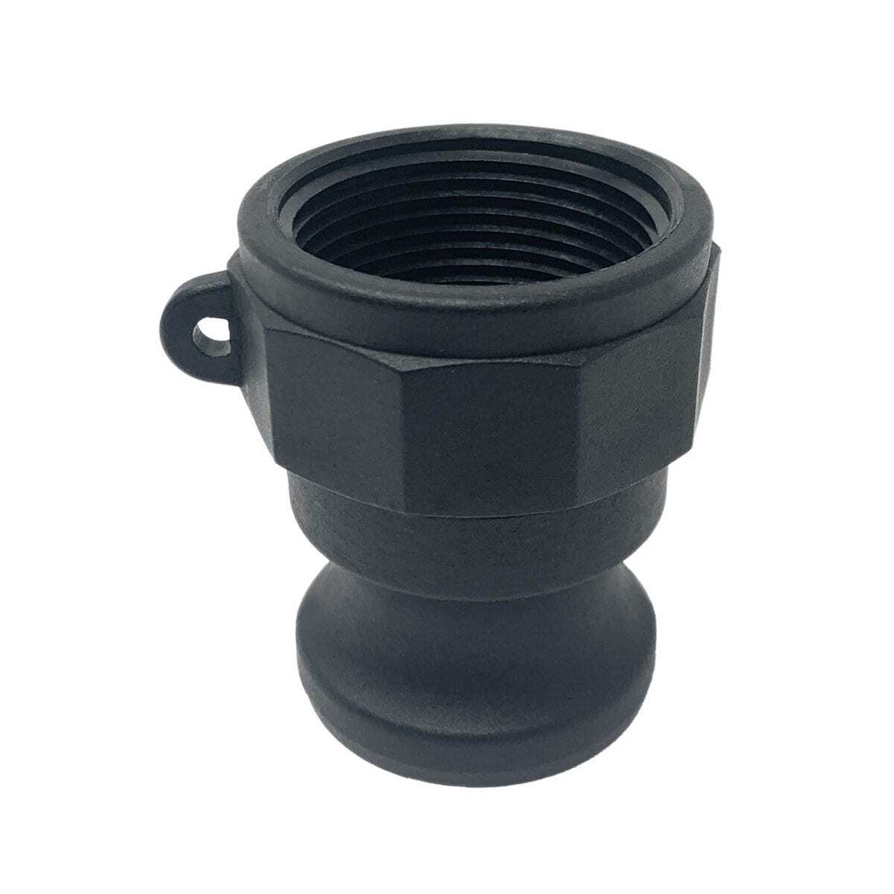 Type A Poly Cam Lock Fitting, 1-1/4″ Male Cam and Groove x 1-1/4″ Female NPT …