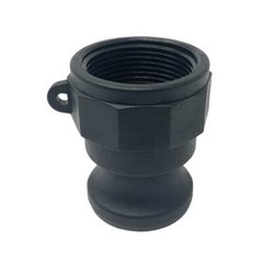 Type A Poly Cam Lock Fitting, 1-1/4″ Male Cam and Groove x 1-1/4″ Female NPT …