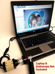 Rigid Endoscope Cystoscope Arthroscope HD USB Camera Head+Coupler+Light Source