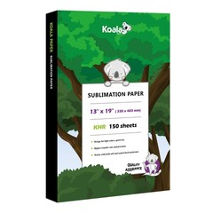 Koala Sublimation Paper 150 sheets 13×19 inches for Heat Inch, White